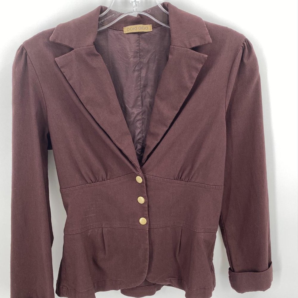DOKI GEKI FITTED UNIQUE BLAZER JACKET